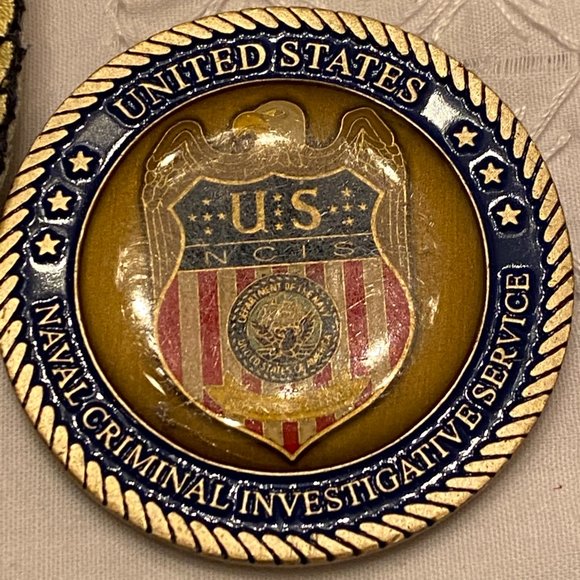 Bundle of Collectible & Official NCIS Patch & Coin - Picture 2 of 14